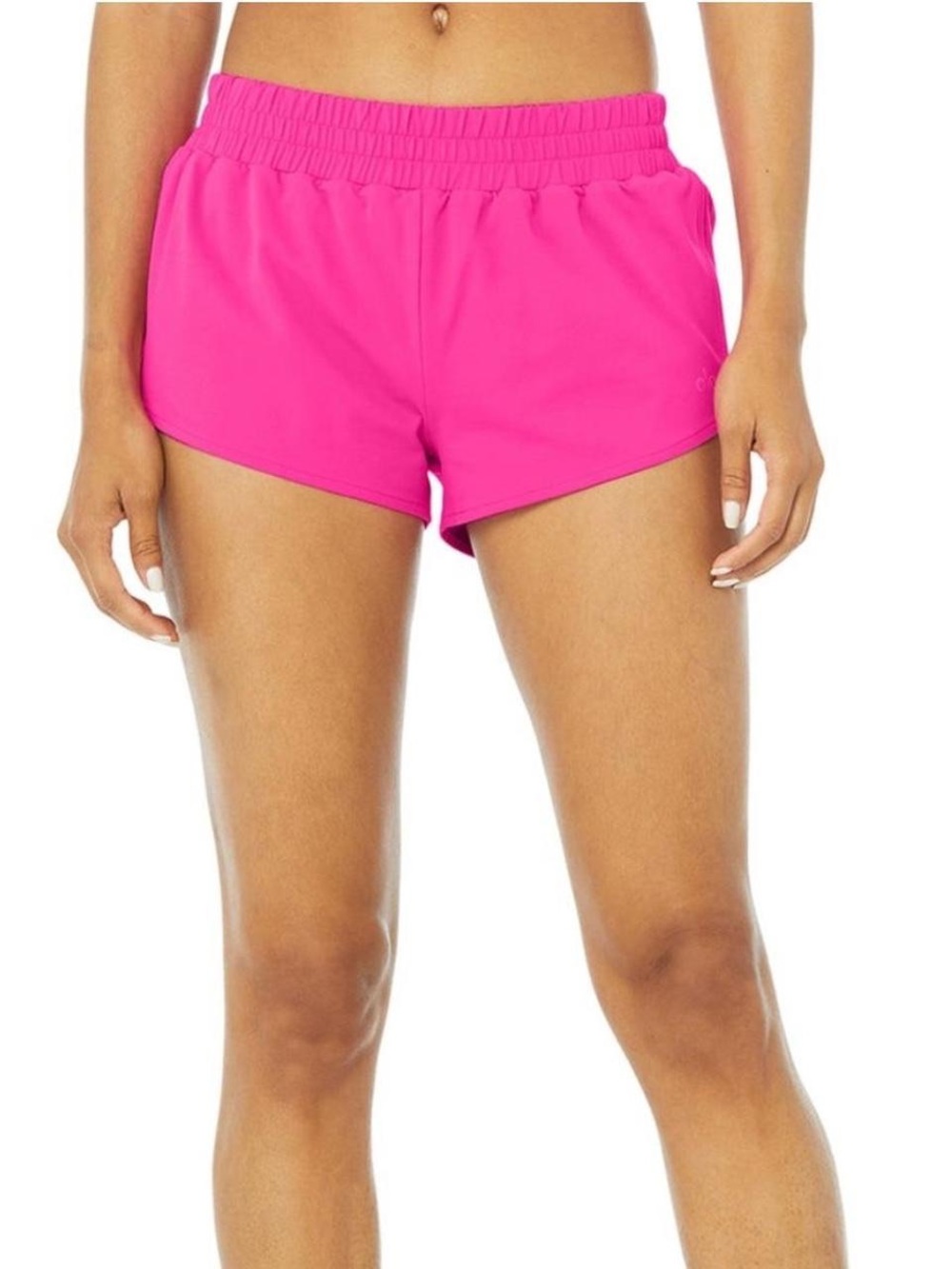 Alo Yoga • In The Air Dolphin Shorts Hot Pink